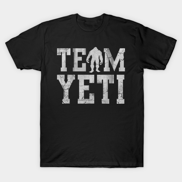 Team Yeti Yeti TShirt TeePublic